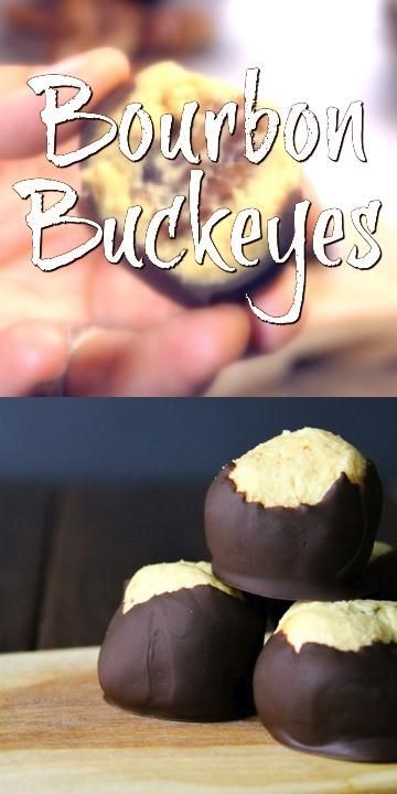Peanut Butter Buckeyes Recipe with Bourbon and Toasted Pecans! - Peanut Butter Buckeyes Recipe with Bourbon and Toasted Pecans! -   18 buckeyes recipe easy best ideas