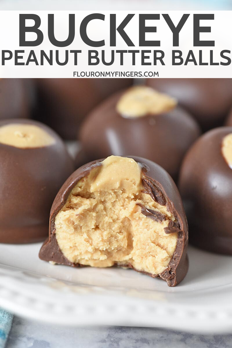 Easy 4-Ingredient Buckeye Peanut Butter Balls - Easy 4-Ingredient Buckeye Peanut Butter Balls -   18 buckeyes recipe easy best ideas