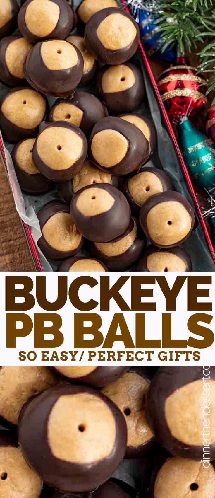 Buckeye Balls Recipe (Peanut Butter Balls Recipe) - Dinner, then Dessert - Buckeye Balls Recipe (Peanut Butter Balls Recipe) - Dinner, then Dessert -   18 buckeyes recipe easy best ideas