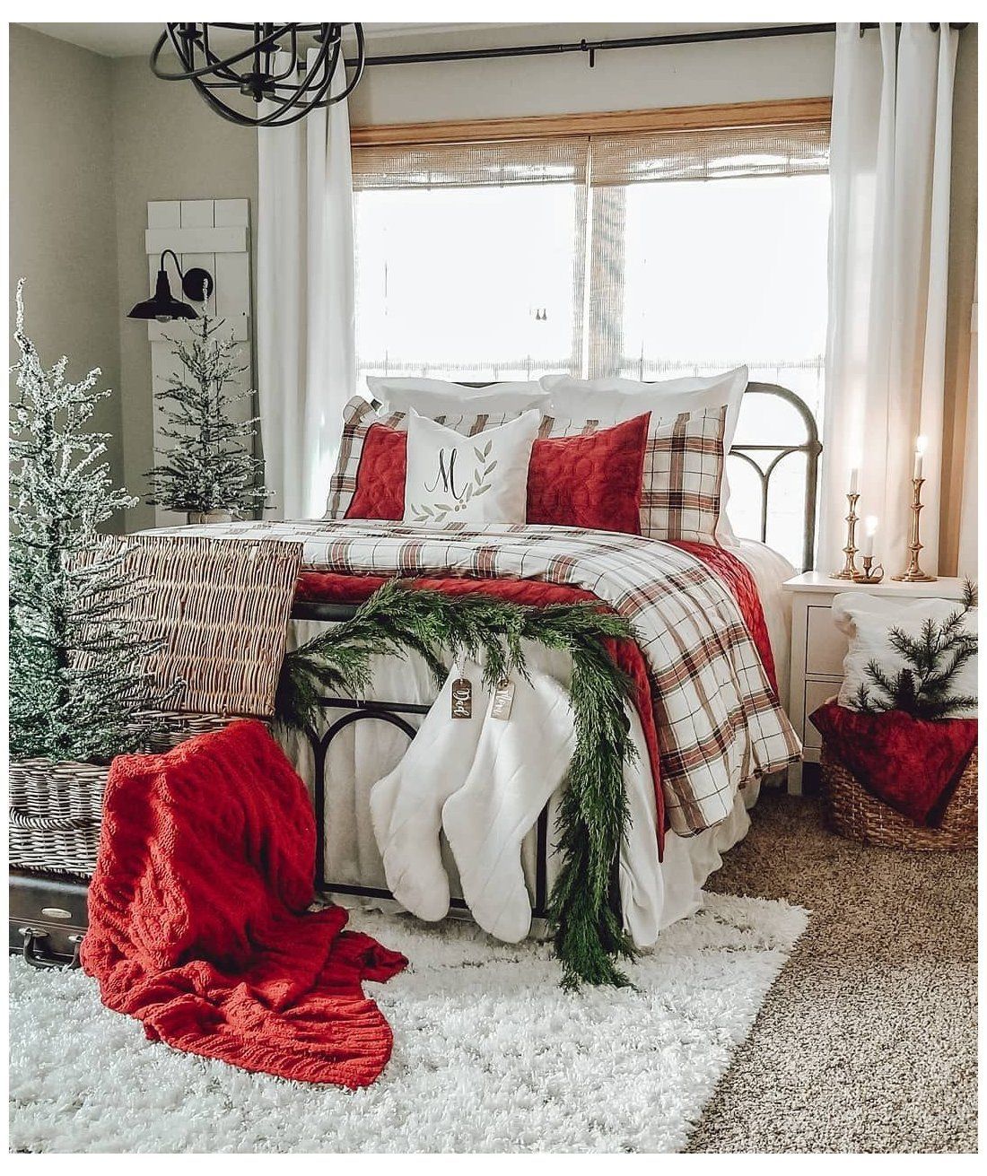 cozy cabin christmas decor - cozy cabin christmas decor -   18 christmas decor for bedroom cozy ideas