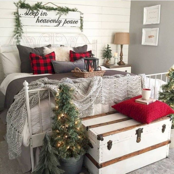 The BEST Christmas Decorating Ideas that will warm your home ~ - The BEST Christmas Decorating Ideas that will warm your home ~ -   18 christmas decor for bedroom cozy ideas