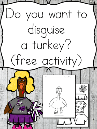 Free Disguise a Turkey Printable Activity - Free Disguise a Turkey Printable Activity -   18 disguise a turkey project printable template ideas