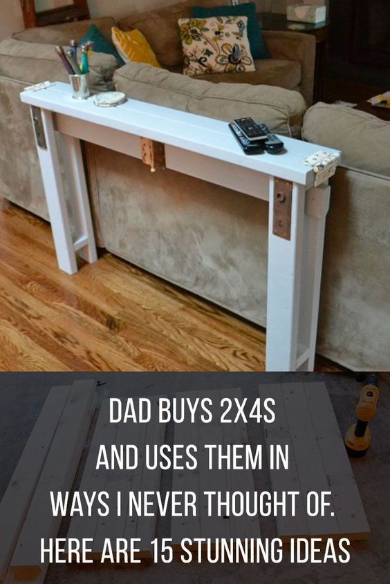 15 Creative Ways To Use A 2x4 Around The House - 15 Creative Ways To Use A 2x4 Around The House -   18 diy projects for the home furniture ideas