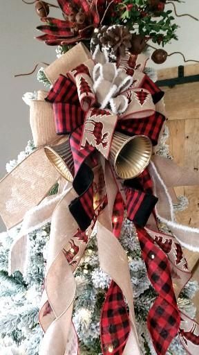 18 farmhouse christmas tree topper wreaths & garlands ideas