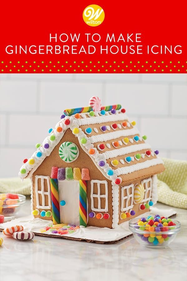 Gingerbread House Icing Recipe | Wilton Blog - Gingerbread House Icing Recipe | Wilton Blog -   18 ginger bread house decorations christmas gingerbread ideas