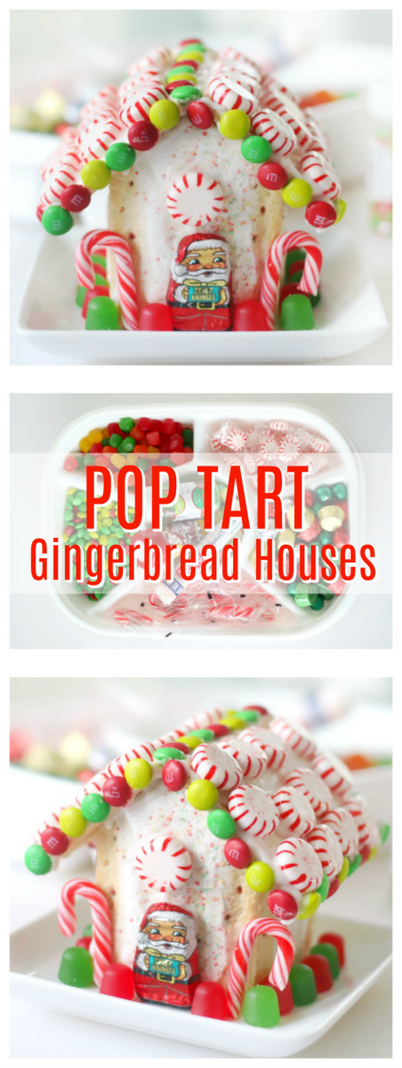 Make a Pop Tart Gingerbread House! (Video) - Make a Pop Tart Gingerbread House! (Video) -   18 ginger bread house decorations christmas gingerbread ideas