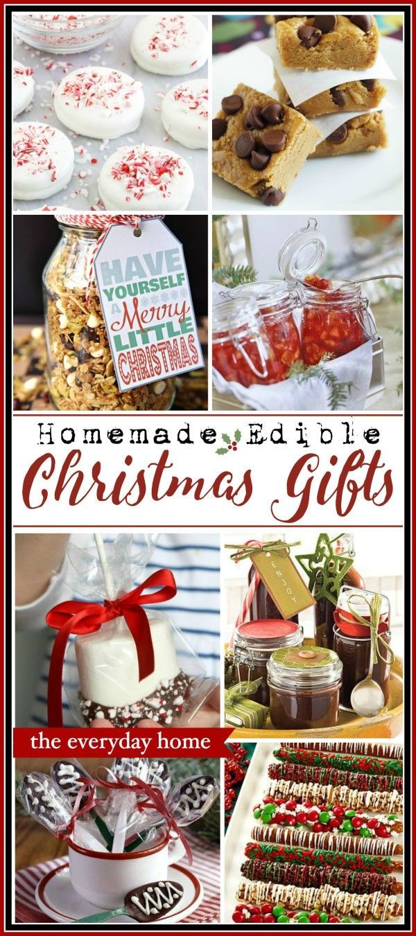 Easy Homemade Edible Christmas Gifts | The Everyday Home | www.everydayhomeblog.com - Easy Homemade Edible Christmas Gifts | The Everyday Home | www.everydayhomeblog.com -   18 homemade food gifts for xmas ideas