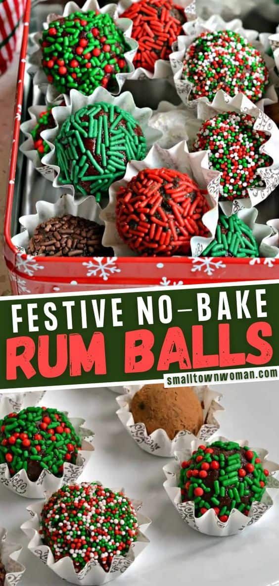 Rum Balls - Rum Balls -   18 homemade food gifts for xmas ideas