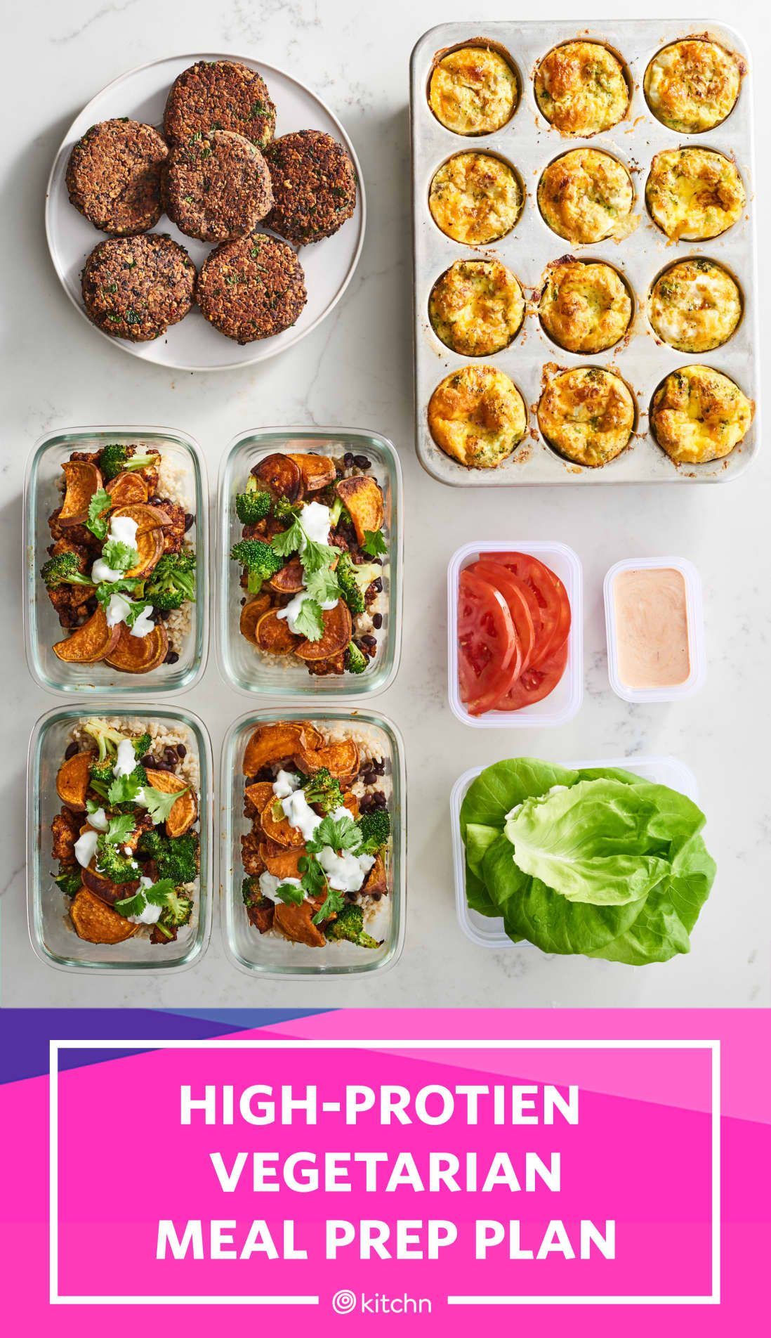 Meal Prep Plan: How I Prep a Week of High-Protein Vegetarian Meals In Just 2 Hours - Meal Prep Plan: How I Prep a Week of High-Protein Vegetarian Meals In Just 2 Hours -   18 meal prep recipes vegetarian lunch ideas