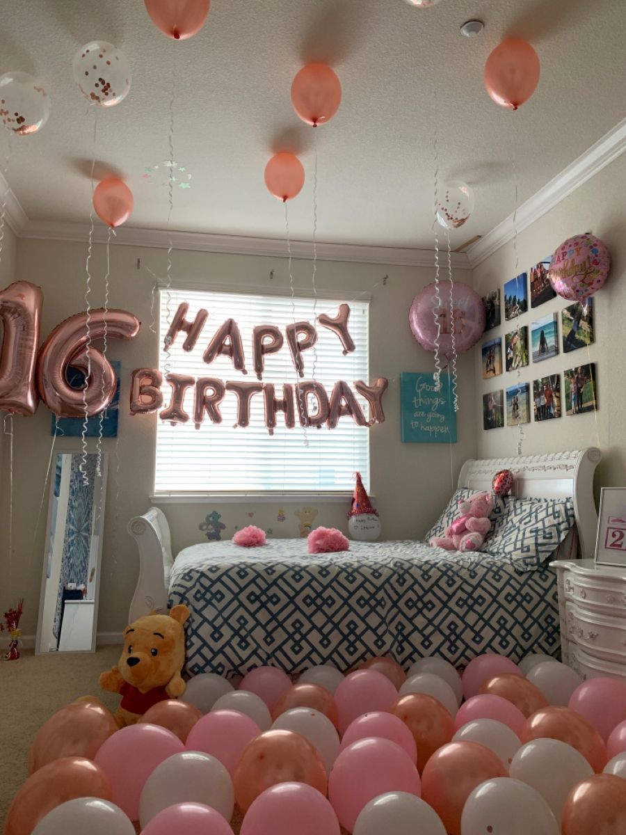 Room decoration for birthday girl - Room decoration for birthday girl -   18 room decor for birthday ideas