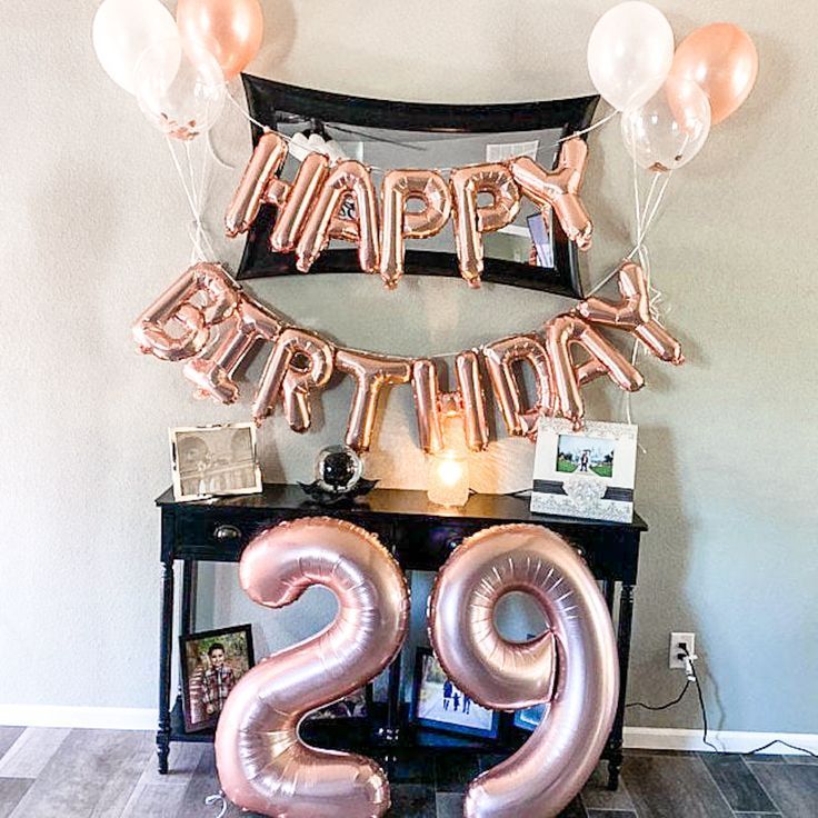 29th BIRTHDAY DECORATIONS Party Supplies and Rose Gold Party | Etsy - 29th BIRTHDAY DECORATIONS Party Supplies and Rose Gold Party | Etsy -   18 room decor for birthday ideas