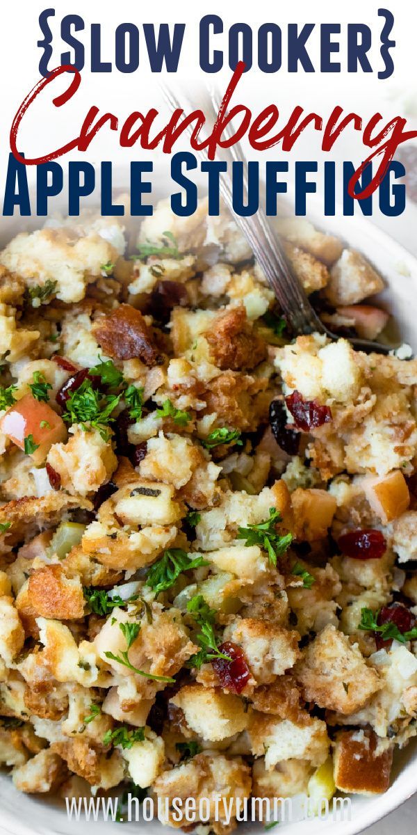Cranberry Apple Stuffing - Cranberry Apple Stuffing -   18 stuffing recipes easy ovens ideas
