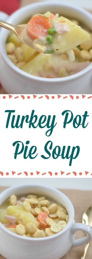 Leftover Turkey Pot Pie Soup - Leftover Turkey Pot Pie Soup -   18 turkey pot pie soup crockpot ideas