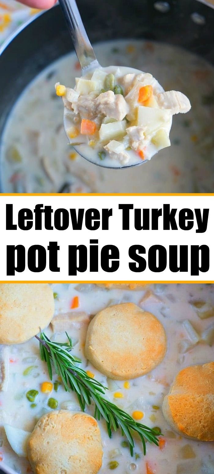 Turkey Pot Pie Soup - Stovetop & Instant Pot Instructions - Turkey Pot Pie Soup - Stovetop & Instant Pot Instructions -   18 turkey pot pie soup crockpot ideas