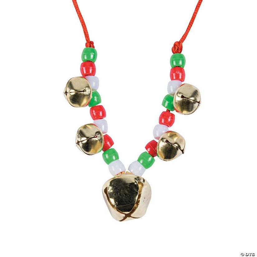 Beaded Jingle Bell Necklace Craft Kit - 48 - Beaded Jingle Bell Necklace Craft Kit - 48 -   18 xmas crafts to make for kids ideas