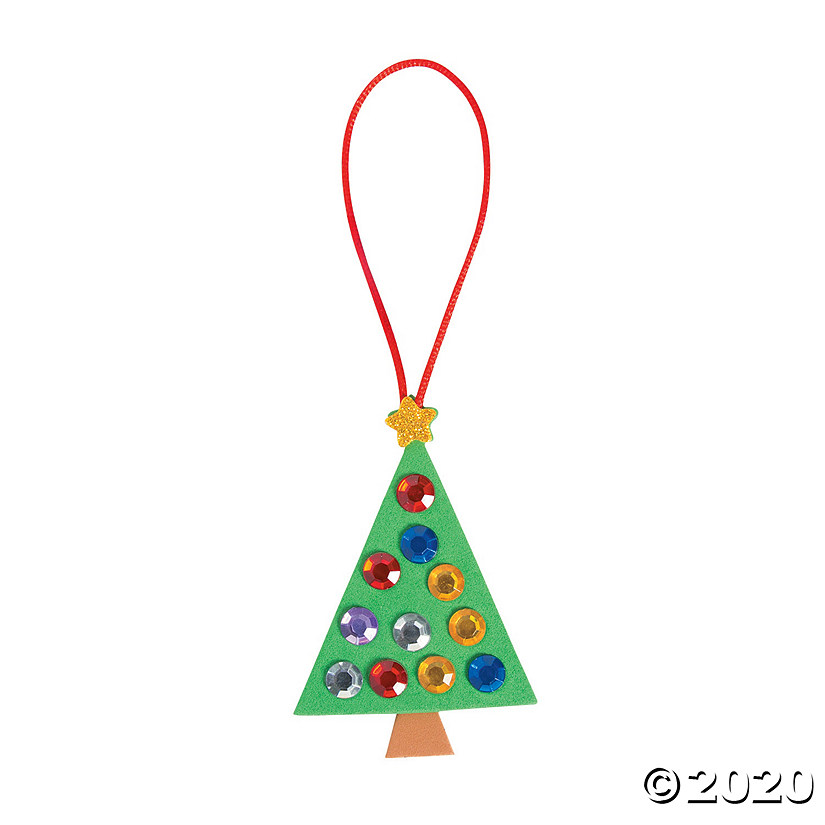 Jewel Christmas Tree Ornament Craft Kit - Jewel Christmas Tree Ornament Craft Kit -   18 xmas crafts to make for kids ideas