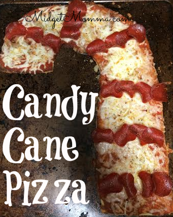 Candy Cane Pizza - Candy Cane Pizza -   18 xmas food for kids ideas