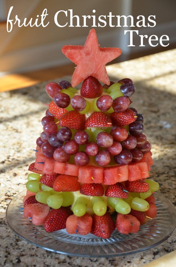 Fruit Christmas Tree Tutorial - Project Nursery - Fruit Christmas Tree Tutorial - Project Nursery -   18 xmas food for kids ideas