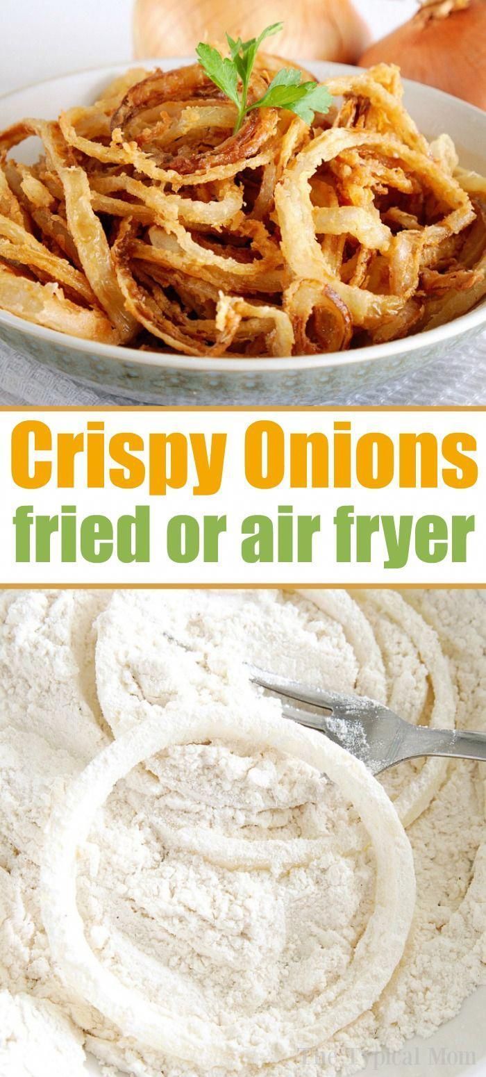 Homemade Crispy Fried Onions - Air Fryer Directions Too! - Homemade Crispy Fried Onions - Air Fryer Directions Too! -   19 air fryer recipes healthy breakfast ideas