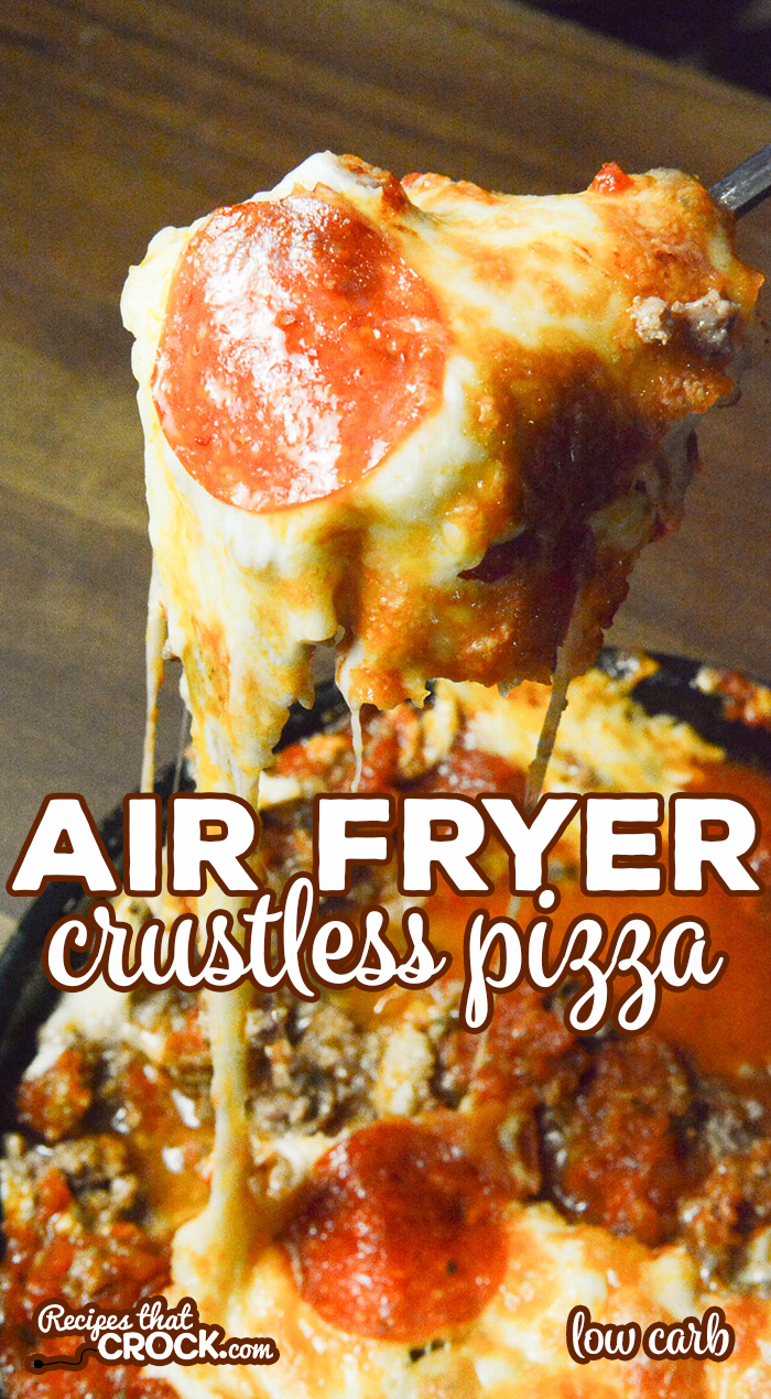 Air Fryer Crustless Pizza (Low Carb) - Air Fryer Crustless Pizza (Low Carb) -   19 air fryer recipes healthy breakfast ideas