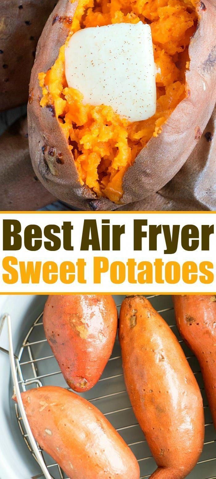 BEST Fluffy Air Fryer Baked Potatoes! - BEST Fluffy Air Fryer Baked Potatoes! -   19 air fryer recipes healthy breakfast ideas