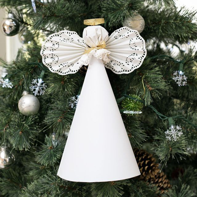 How to Make a Paper Angel for a Christmas Tree Top | eHow.com - How to Make a Paper Angel for a Christmas Tree Top | eHow.com -   19 christmas tree topper diy angel ideas