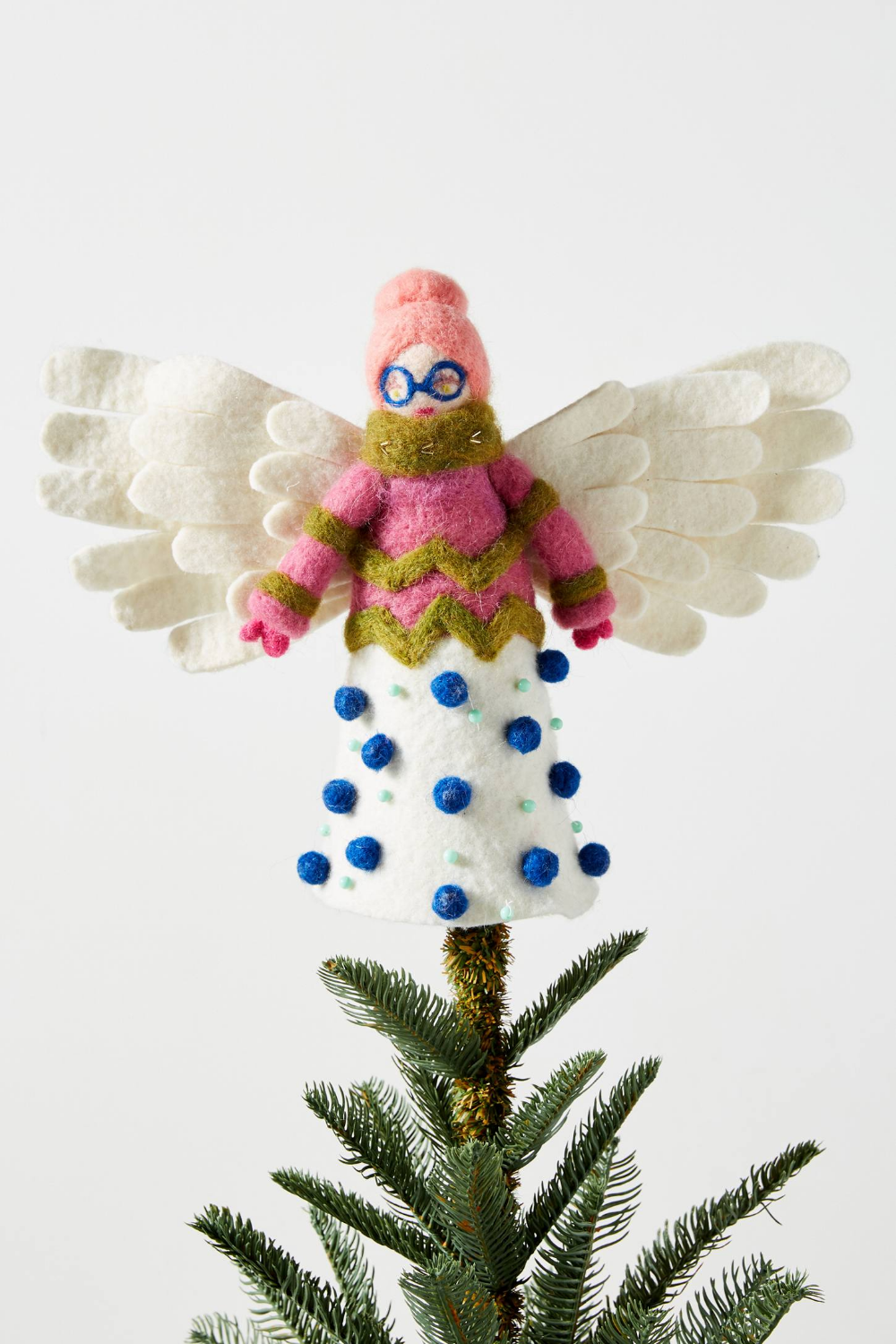 Quirky Angel Tree Topper - Quirky Angel Tree Topper -   19 christmas tree topper diy angel ideas