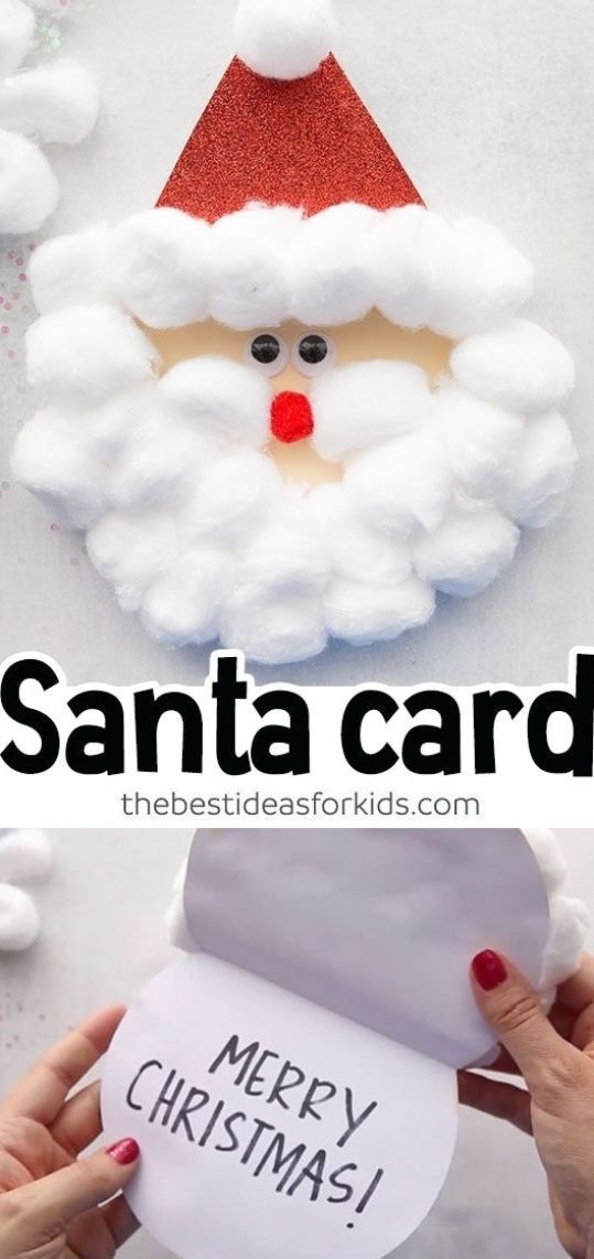 Santa Craft - The Best Ideas for Kids - Santa Craft - The Best Ideas for Kids -   19 diy christmas decorations for kids paper ideas
