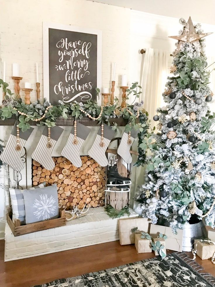 19 farmhouse christmas tree decorations diy ideas