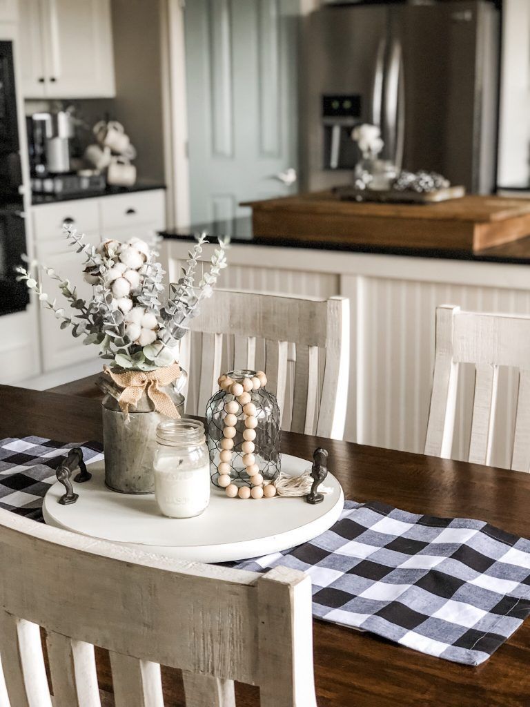 19 farmhouse kitchen table decorations ideas