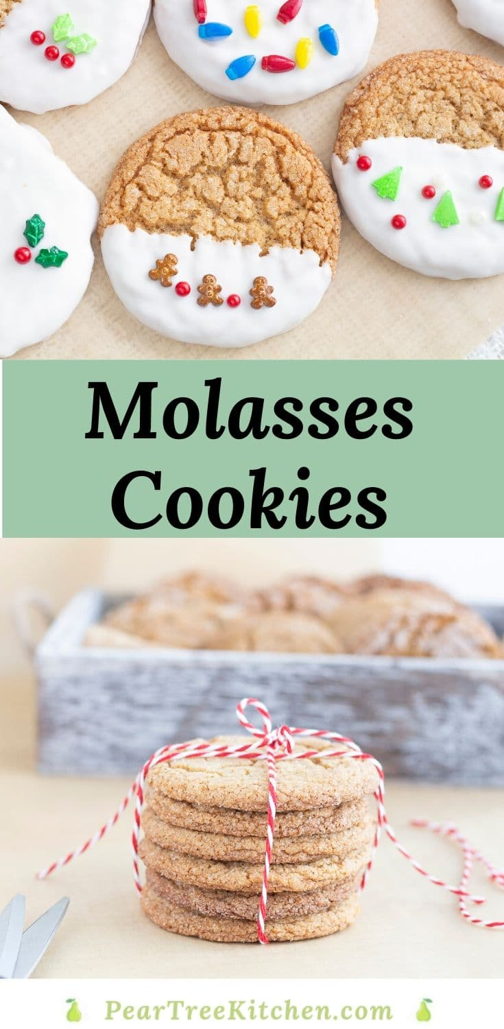 Soft Molasses Cookies - Soft Molasses Cookies -   19 gingerbread cookies without molasses soft ideas