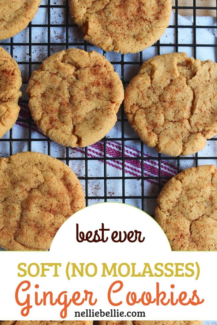 Ginger Cookies without molasses--super soft, just like Grandma makes! - Ginger Cookies without molasses--super soft, just like Grandma makes! -   19 gingerbread cookies without molasses soft ideas