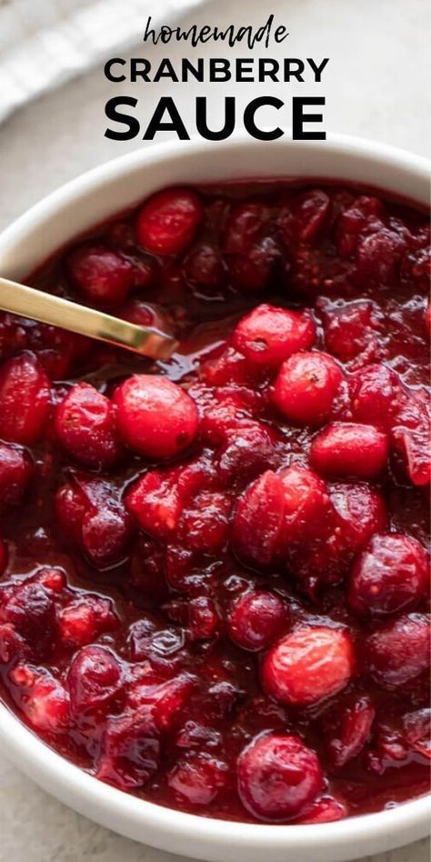 19 homemade cranberry sauce thanksgiving easy ideas