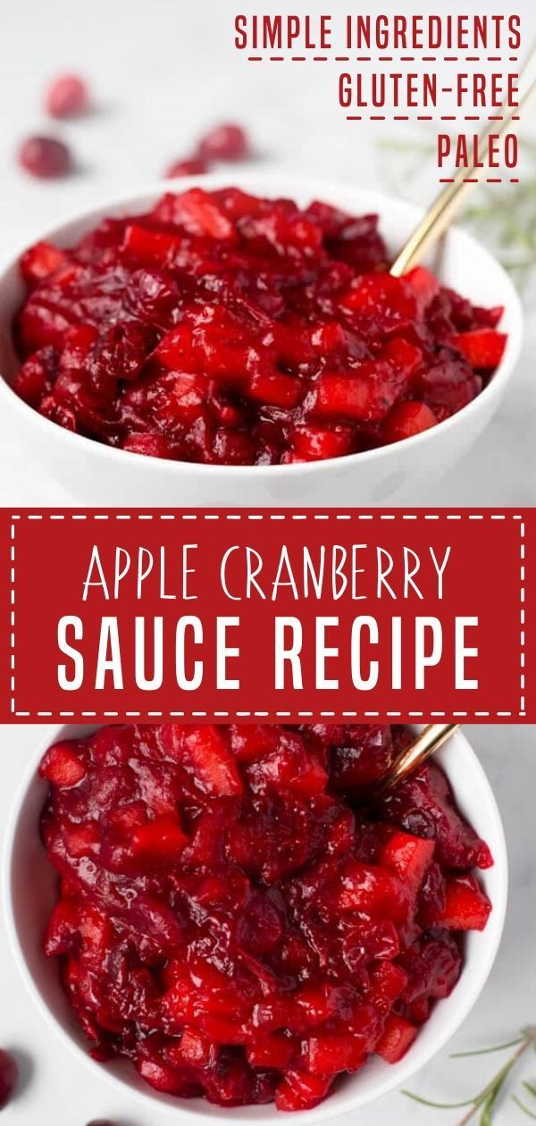 APPLE CRANBERRY SAUCE RECIPE - APPLE CRANBERRY SAUCE RECIPE -   19 homemade cranberry sauce thanksgiving easy ideas