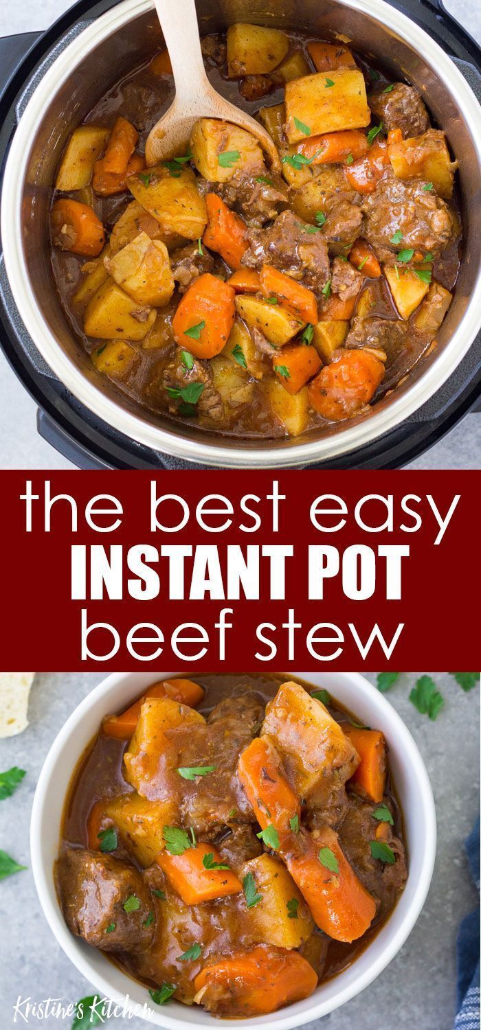 Instant Pot Beef Stew - Instant Pot Beef Stew -   19 instant pot recipes healthy family soup ideas