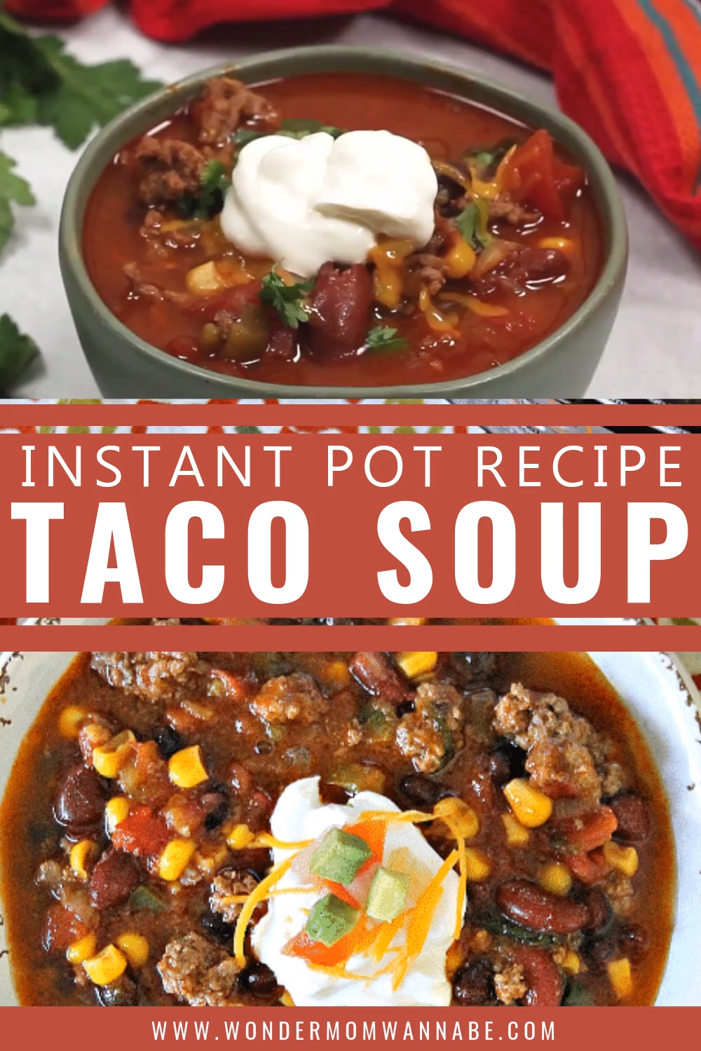 Instant Pot Taco Soup - Instant Pot Taco Soup -   19 instant pot recipes healthy family soup ideas