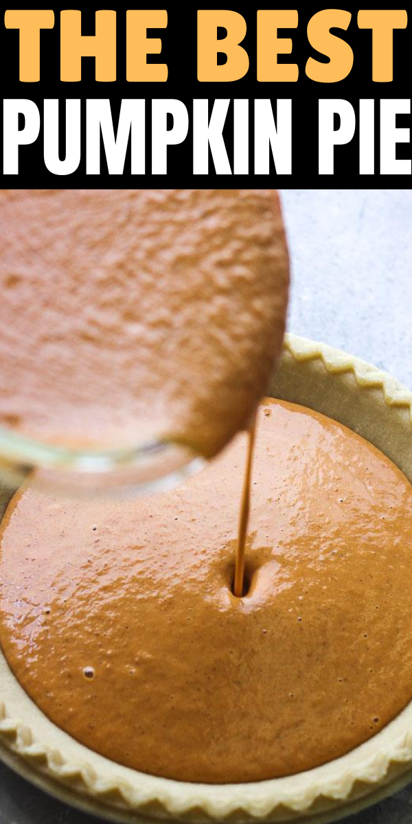 The best pumpkin pie - The best pumpkin pie -   19 pumpkin pie recipe easy condensed milk ideas