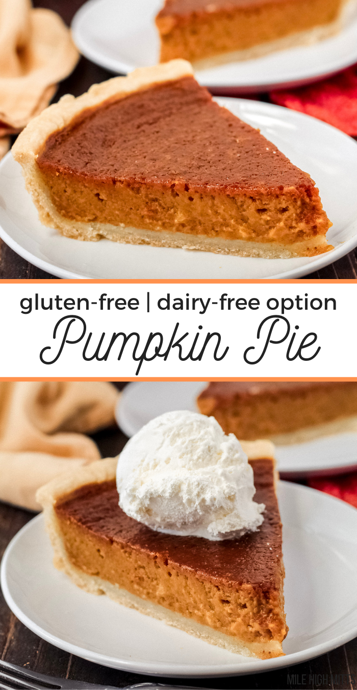 Pumpkin Pie (gluten-free, dairy-free option) - Pumpkin Pie (gluten-free, dairy-free option) -   19 pumpkin pie recipe easy no condensed milk ideas
