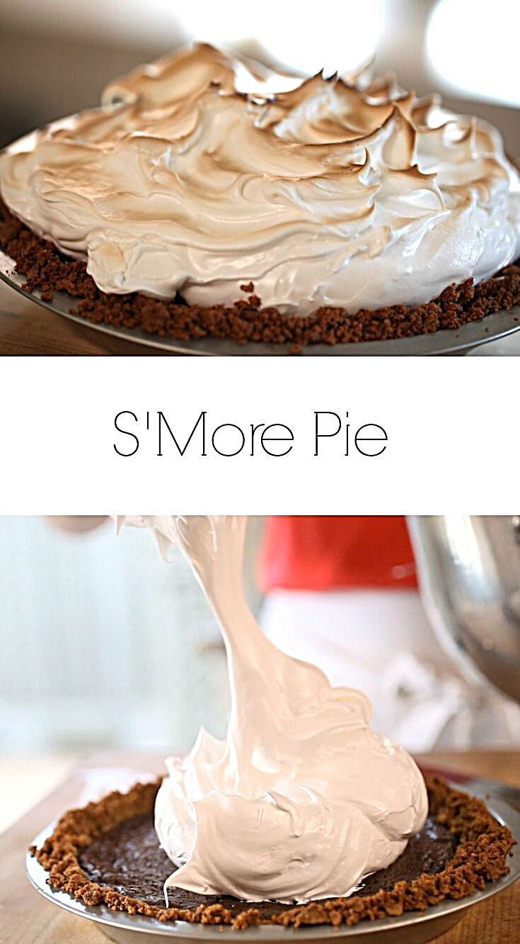 S'more Pie - S'more Pie -   19 thanksgiving desserts pie ideas
