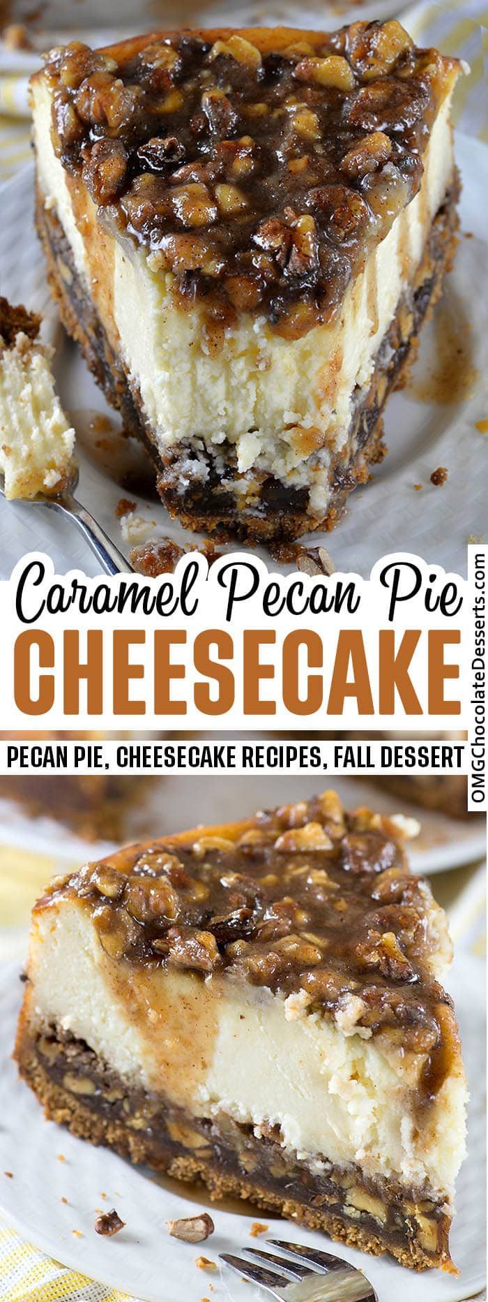 Pecan Pie Cheesecake - Pecan Pie Cheesecake -   19 thanksgiving desserts pie ideas