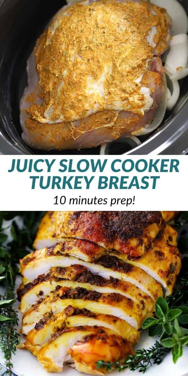 Juicy Slow Cooker Boneless Turkey Breast - Bowl of Delicious - Juicy Slow Cooker Boneless Turkey Breast - Bowl of Delicious -   19 turkey breast recipes boneless ideas