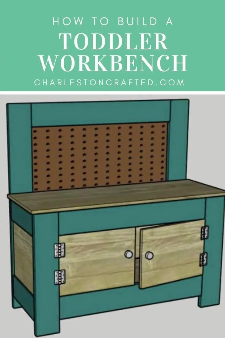 Toddler Workbench or Kid's Kitchen Woodworking PDF Plans | Etsy - Toddler Workbench or Kid's Kitchen Woodworking PDF Plans | Etsy -   21 diy projects for men how to build ideas