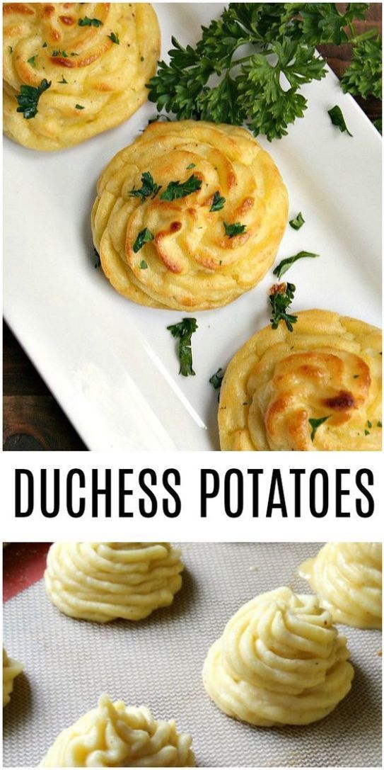 Duchess Potatoes - Duchess Potatoes -   21 thanksgiving recipes side dishes easy ideas