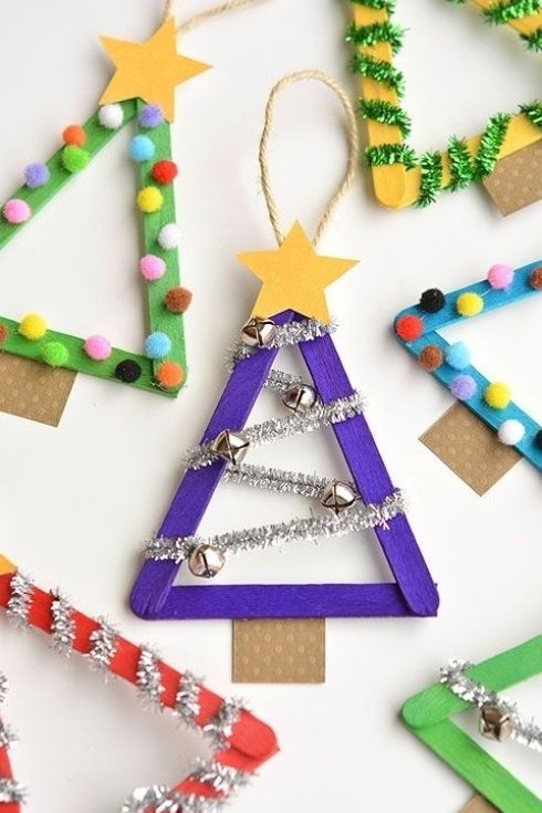 22 diy christmas decorations for kids paper ideas