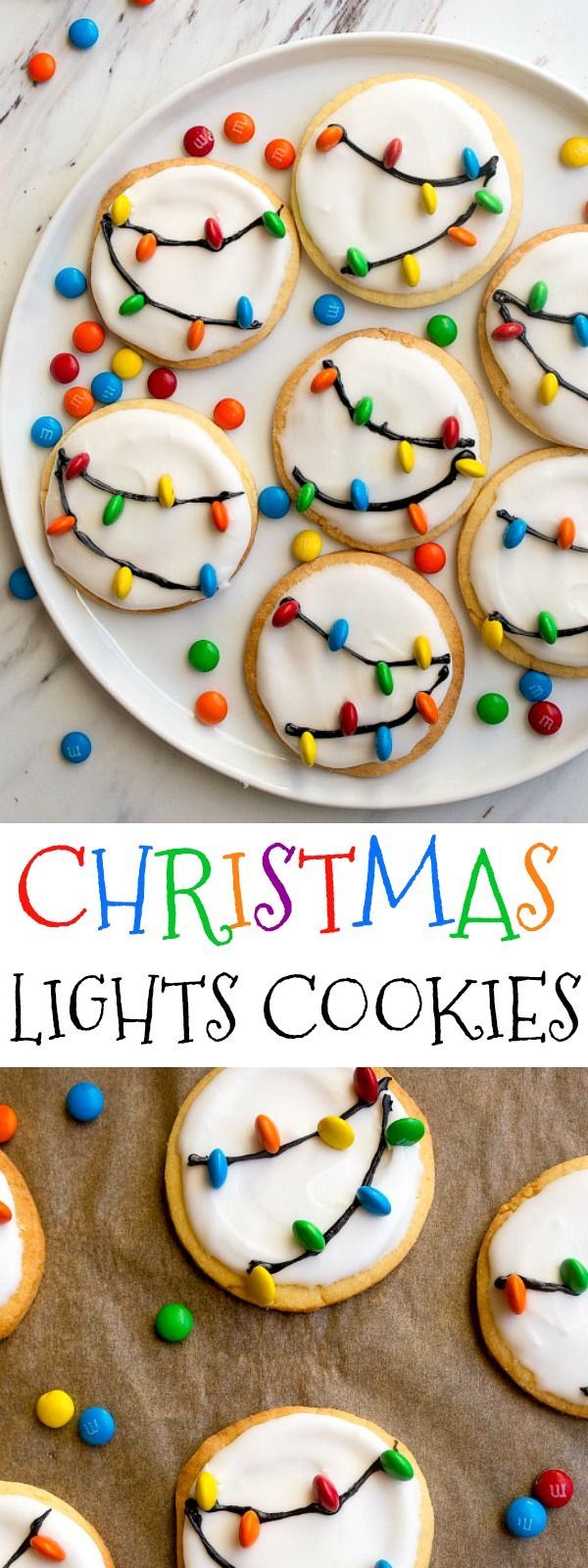 Christmas Lights Cookies - Christmas Lights Cookies -   24 xmas food easy diy ideas