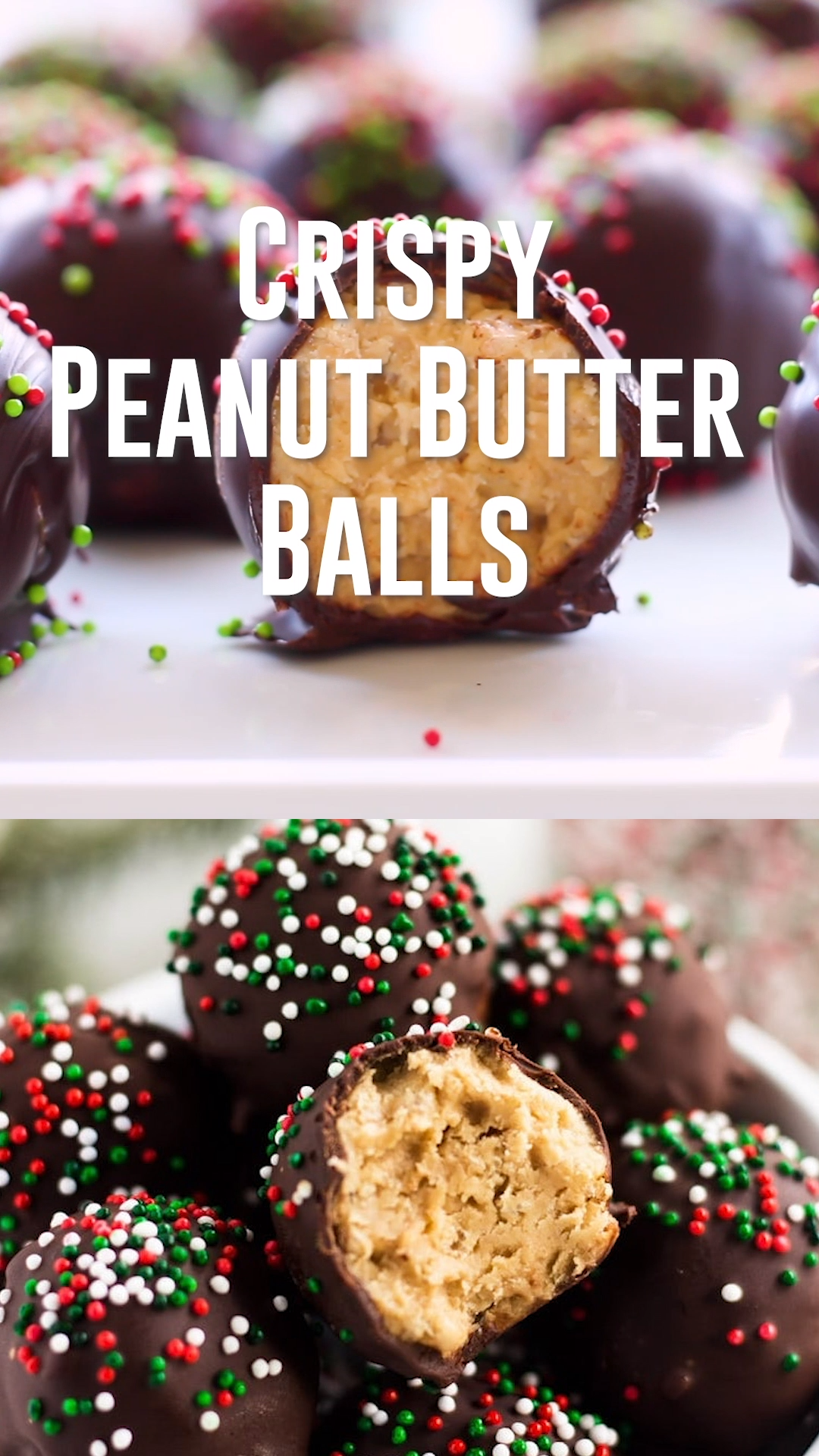 Crispy Peanut Butter Balls - Crispy Peanut Butter Balls -   24 xmas food videos christmas dinners ideas