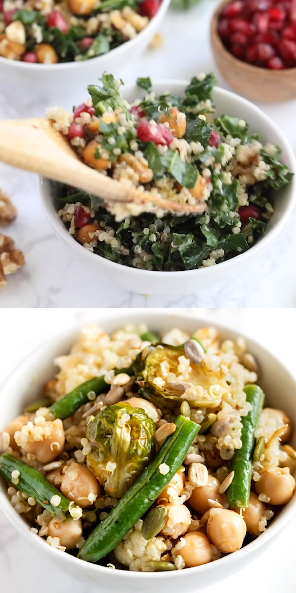 2 Quinoa Salad Recipes - 2 Quinoa Salad Recipes -   25 meal prep recipes vegetarian videos ideas