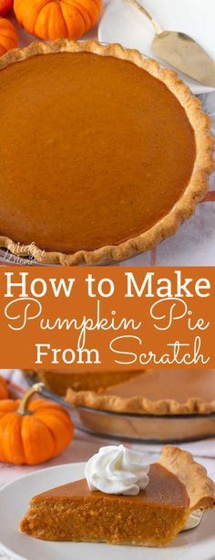 Homemade Pumpkin Pie! - Homemade Pumpkin Pie! -   pumpkin pie recipe easy homemade
