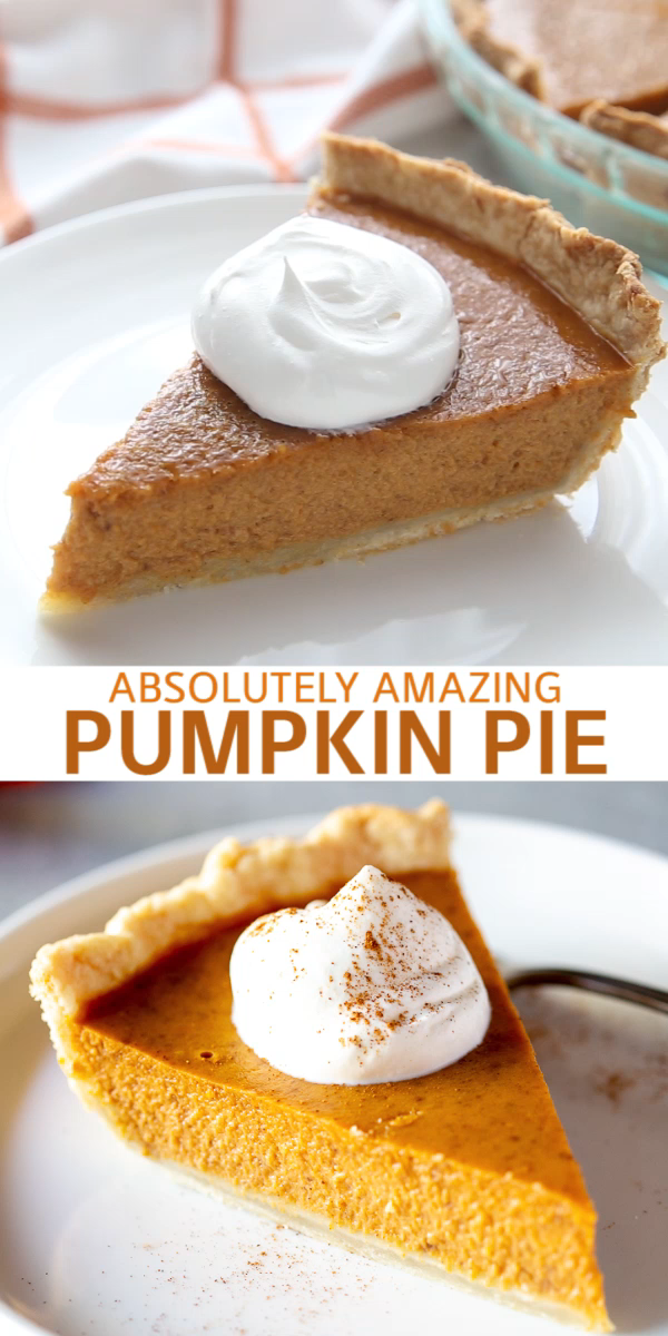 Absolutely Amazing Pumpkin Pie - Absolutely Amazing Pumpkin Pie -   25 pumpkin pie recipe easy homemade ideas
