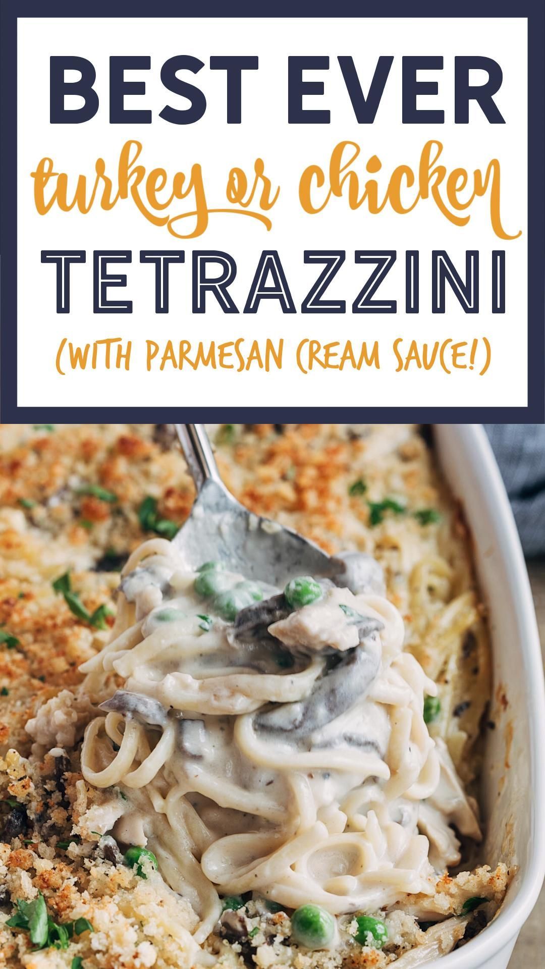 Creamy Turkey or Chicken Tetrazzini - Creamy Turkey or Chicken Tetrazzini -   turkey tetrazzini recipe easy videos